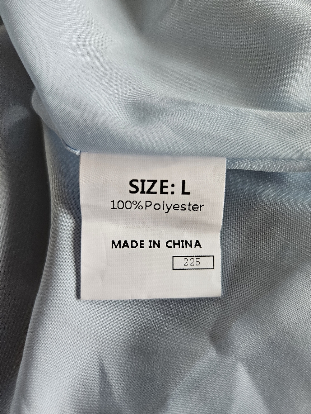 Light Blue Tie-Front Summer Dress - Picture 8 of 10